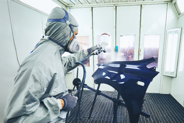 Dry Chemical Open Face Spray Booth